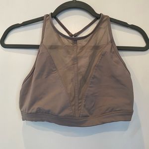 Alo Yoga bra in gravel size small